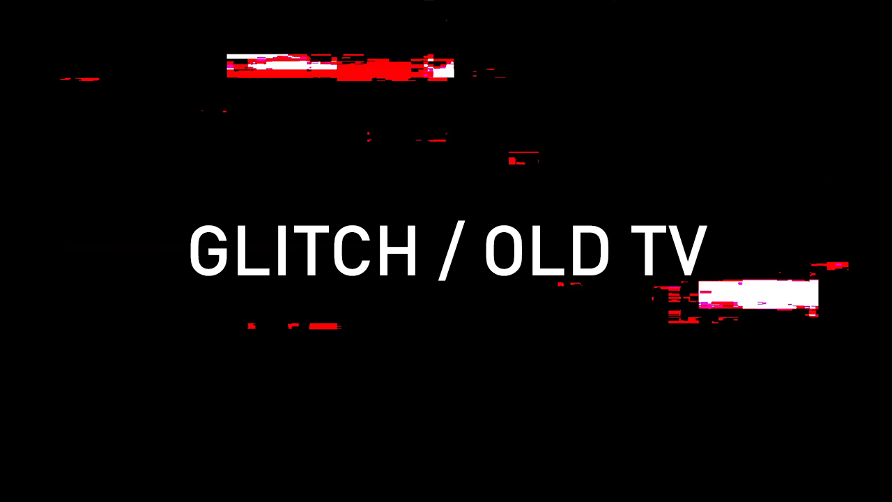 Glitch/Old TV